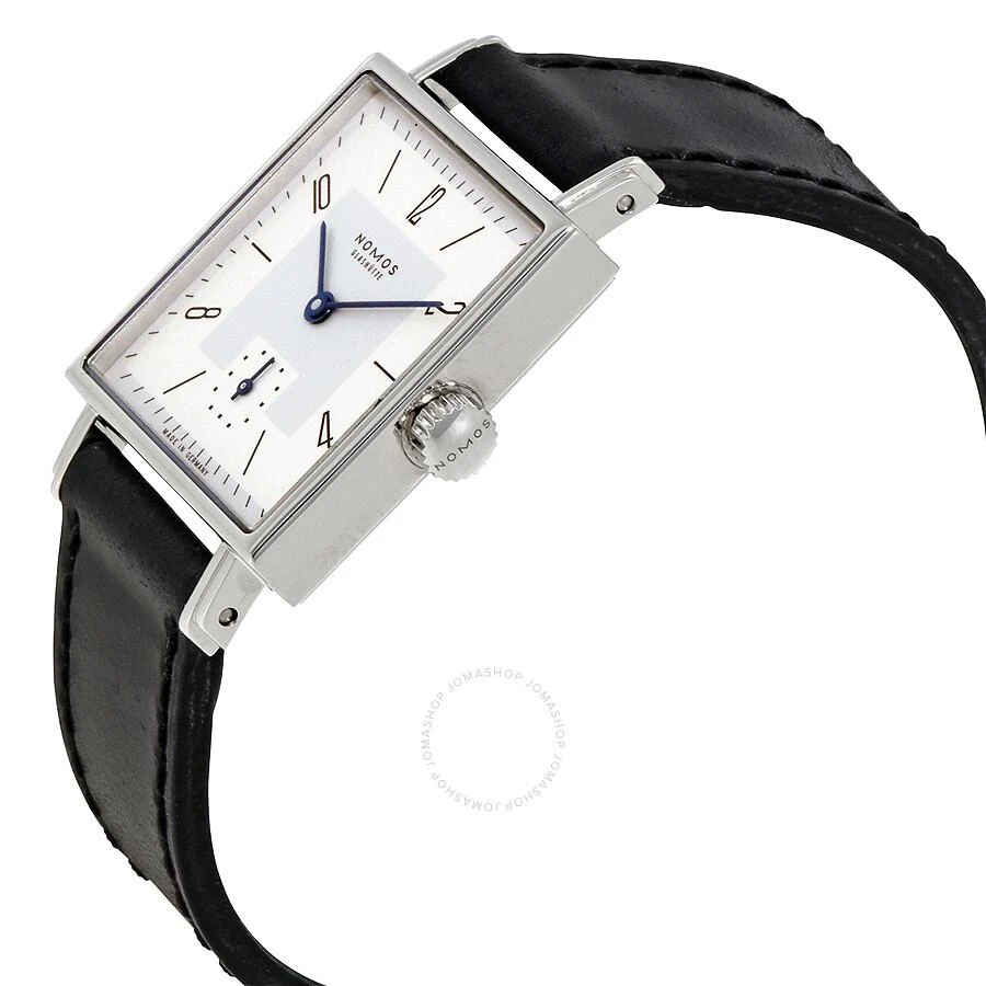 Nomos Glashutte Tetra 27 White and Silver Dial Ladies Watch 401 2