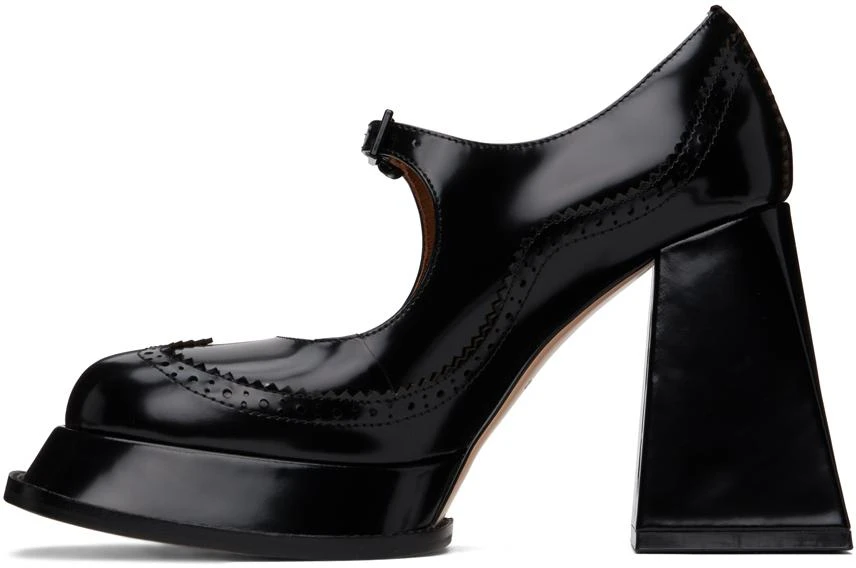 Shushu/Tong Black Oxford High Heels 3
