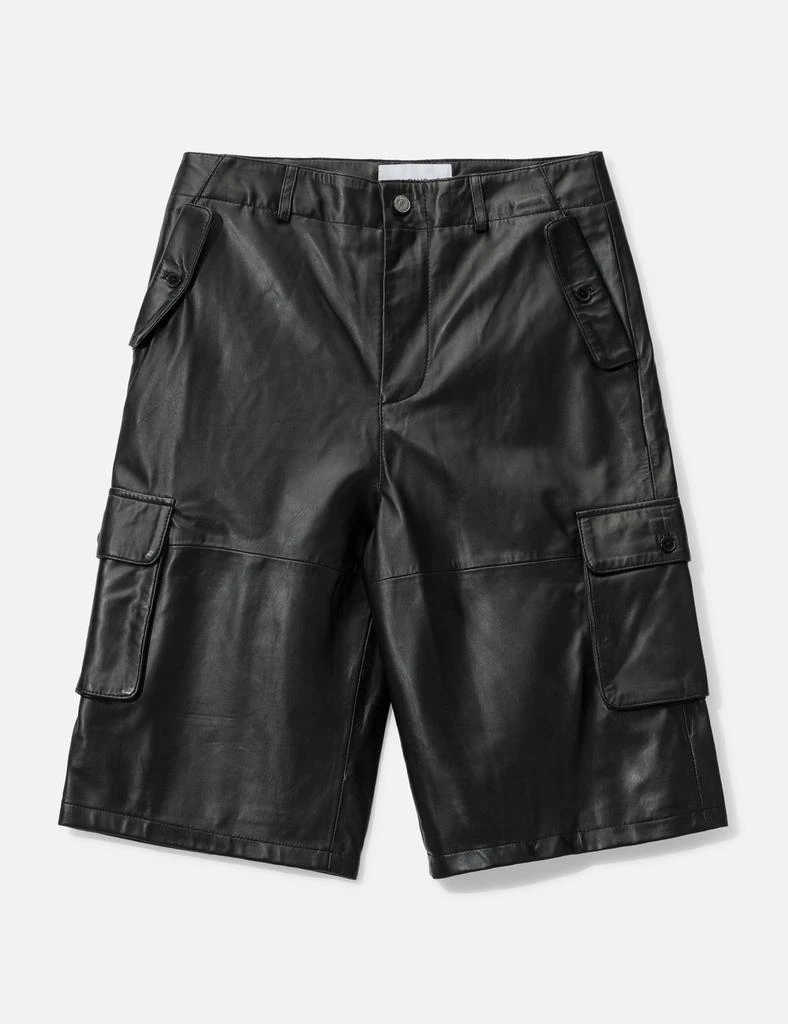 DEADWOOD Carter Leather Shorts 1