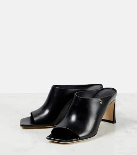 Jimmy Choo Kinley 75 leather mules 5