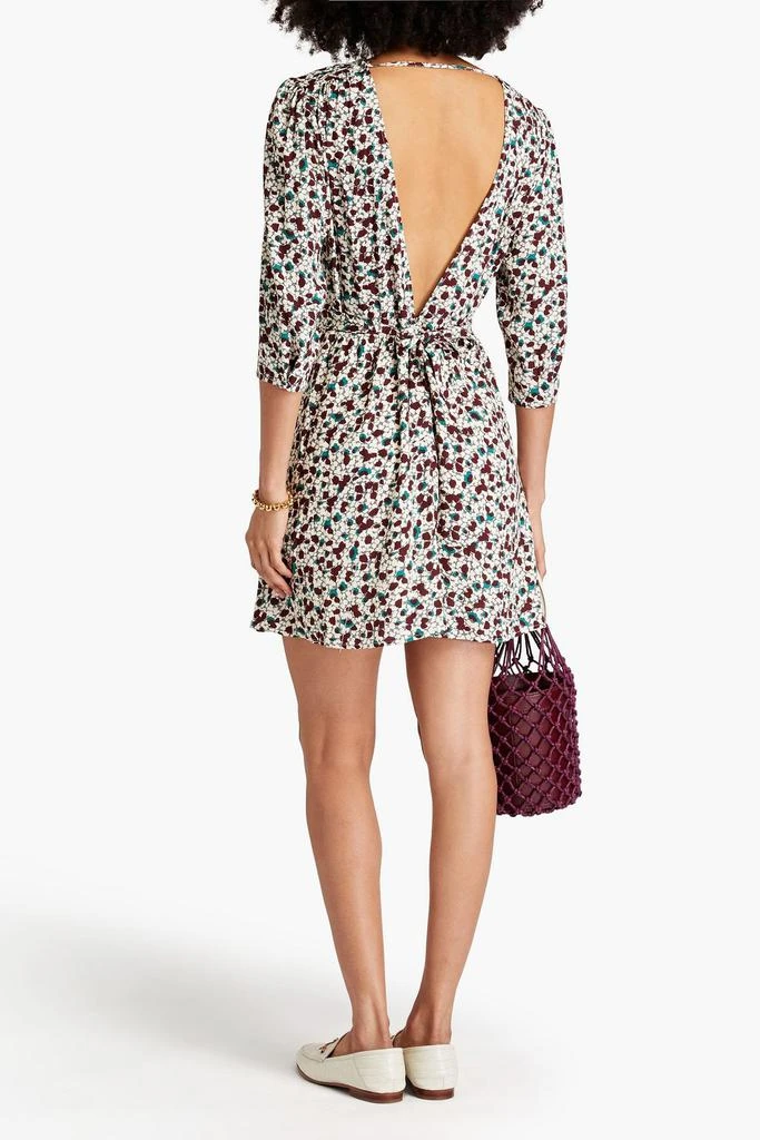 ba&sh Elys printed LENZING™ ECOVERO™ crepe mini dress 3