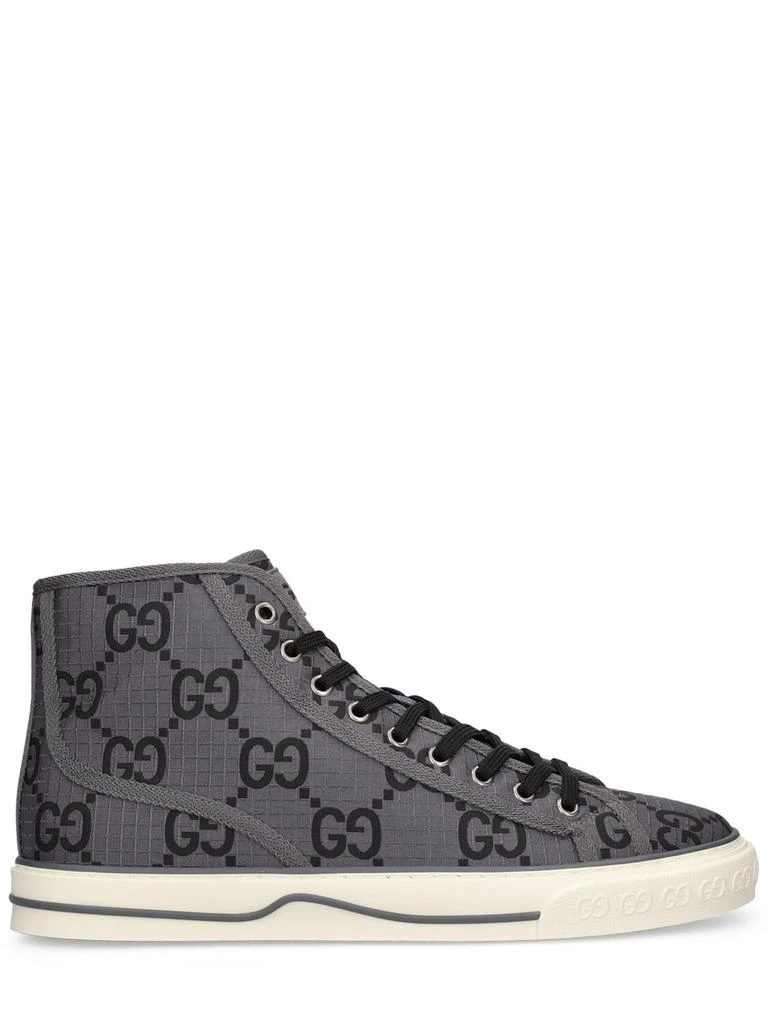 GUCCI Gg Tennis Ripstop Tech Sneakers 1