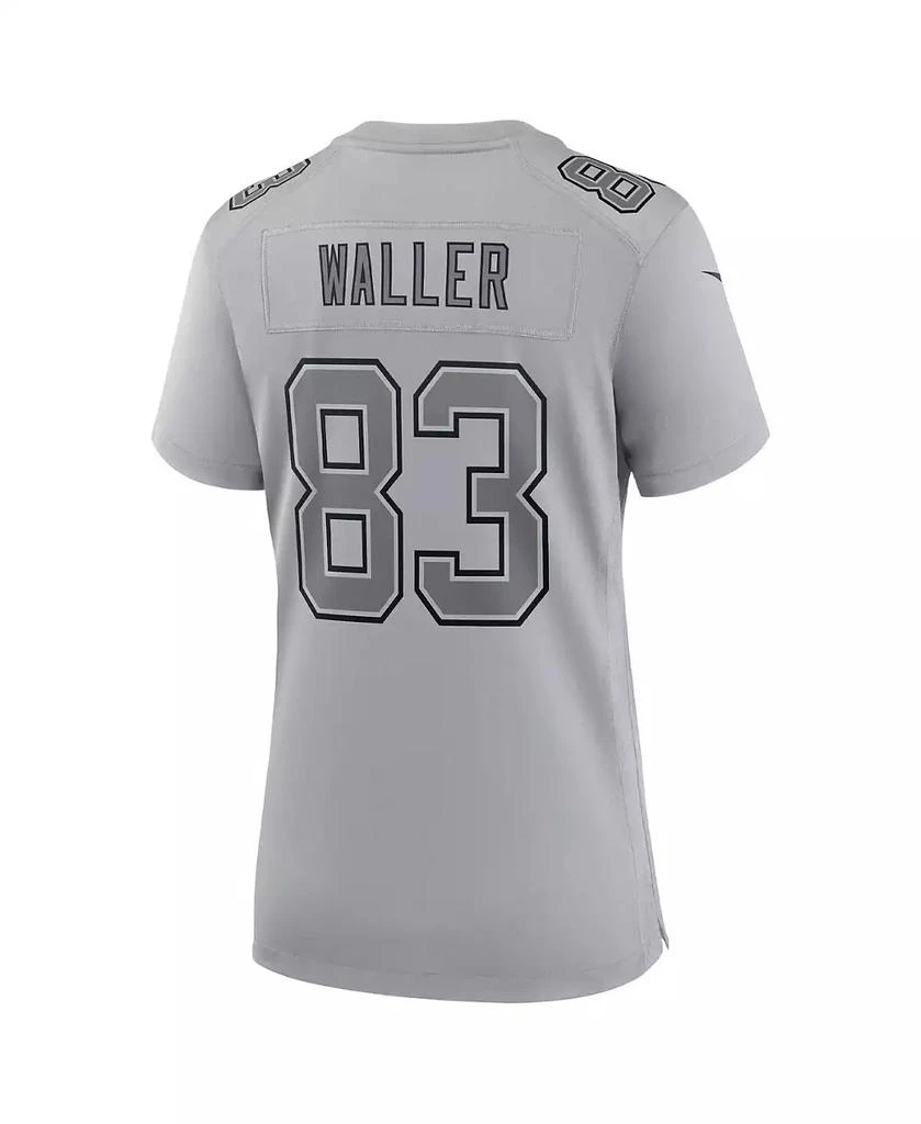 NIKE Women's Darren Waller Gray Las Vegas Raiders Atmosphere Fashion Game Jersey 2