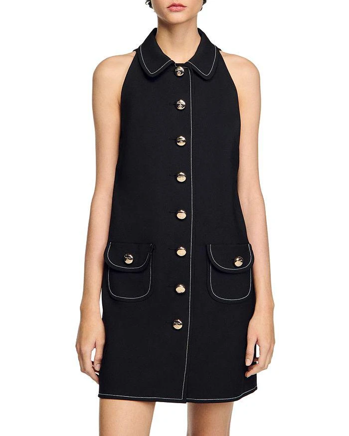 Sandro Peter Pan Collar Dress 1