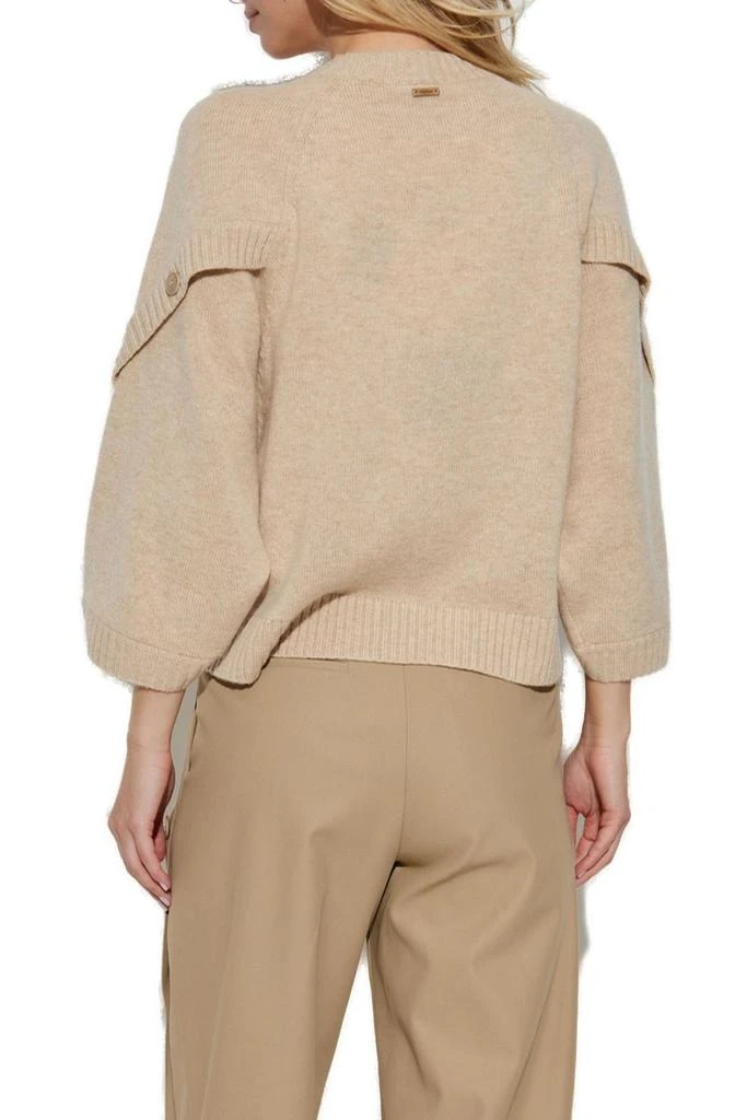 Max Mara Max Mara Ampex Crewneck Knitted Jumper 3