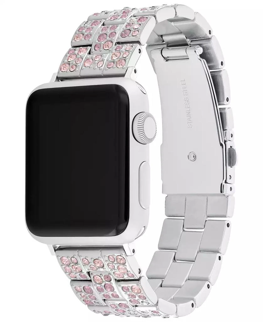 COACH Stainless Steel Crystal Apple Bracelet, 38, 40, 41mm 3