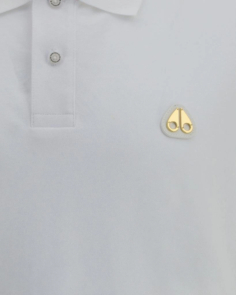 Moose Knuckles Everett Gold Polo Shirt 3