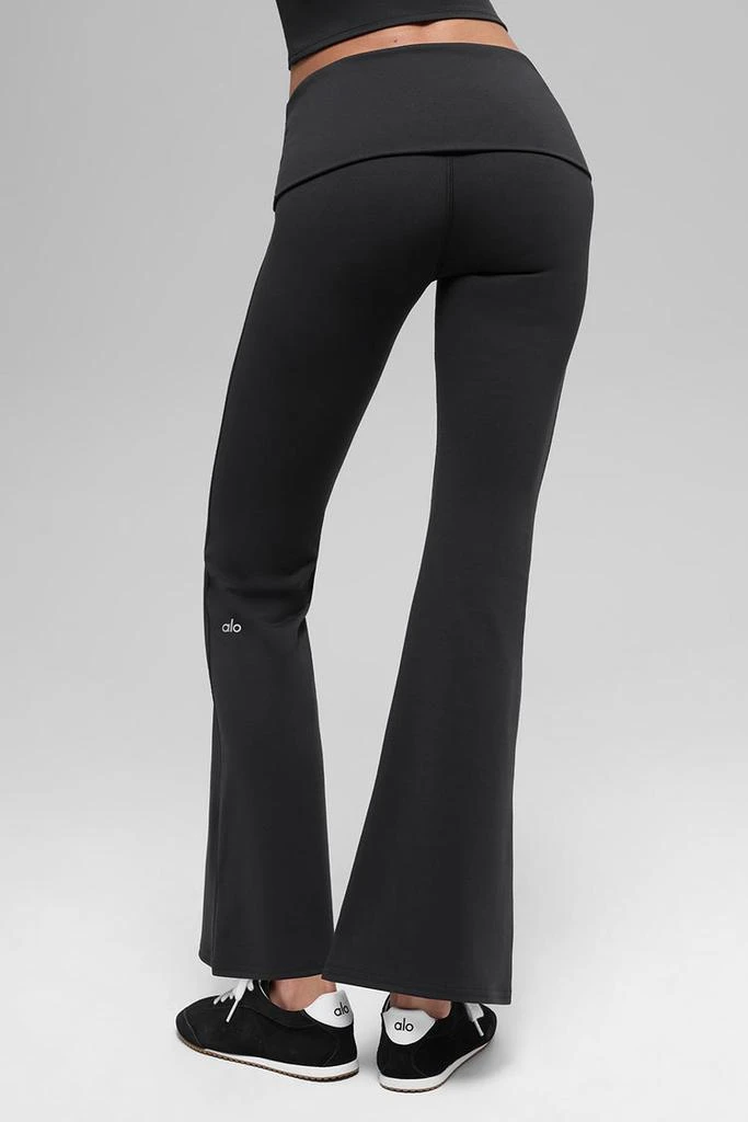 Alo ALO Softsculpt 7/8 Foldover Flare Legging - Clover Green 3