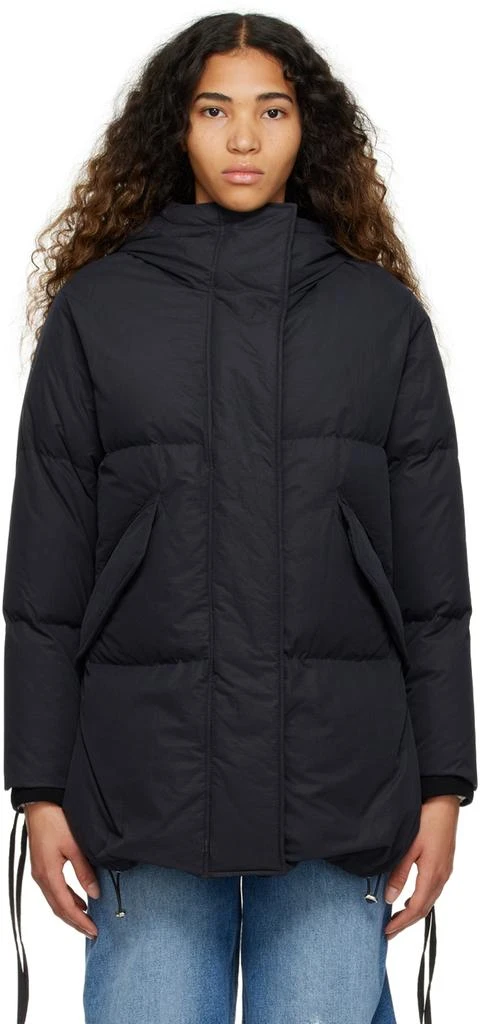 MM6 Black Quilted Down Jacket 1