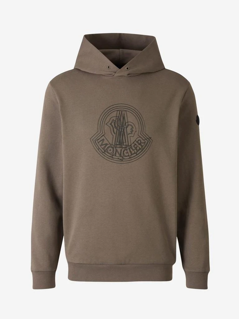 Moncler Moncler Logo Cotton Sweatshirt 1