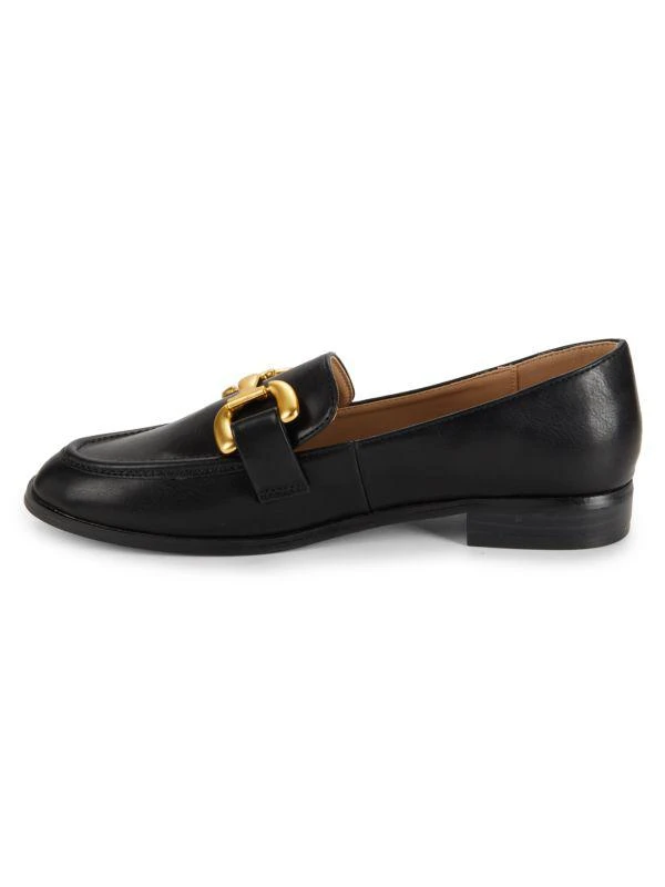 ELLE Oversized Riding Bit Loafers 4