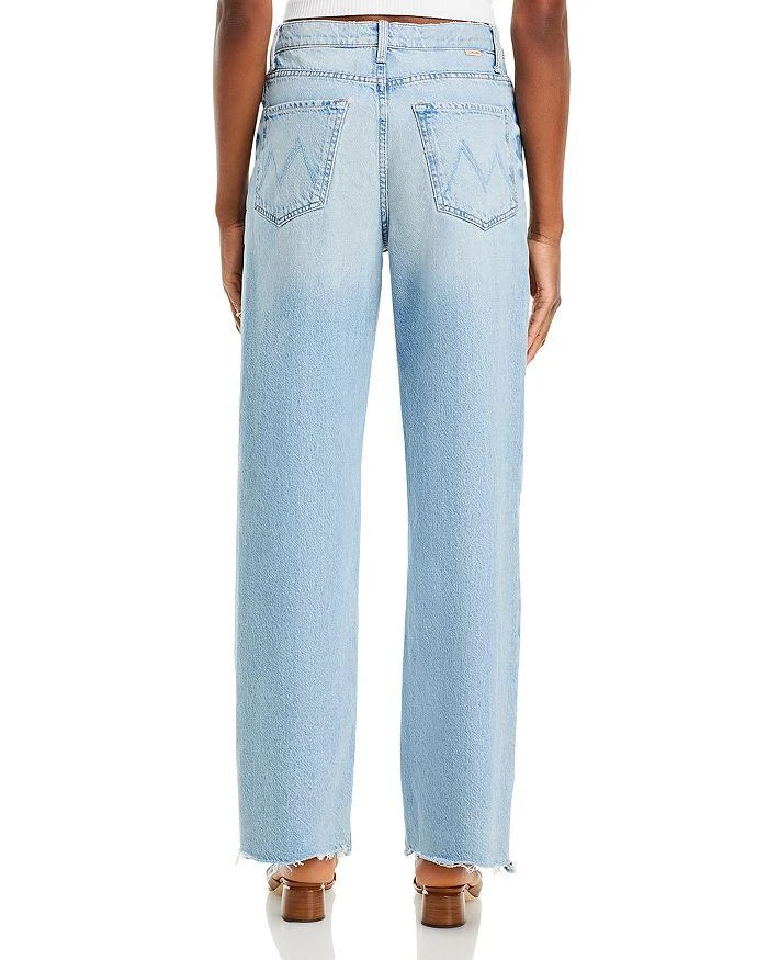 MOTHER The Spinner Nerdy High Rise Wide Leg Jeans in We Bounced 3