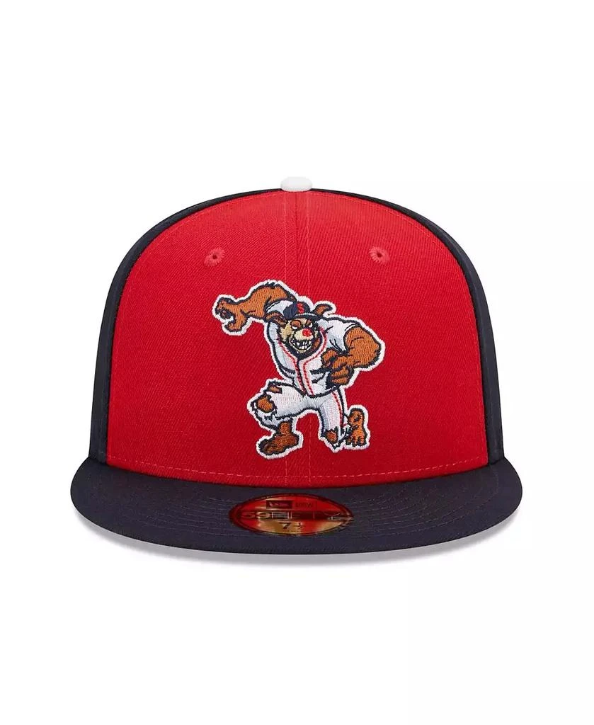 New Era Men's Red, Navy Salem Red Sox Marvel x Minor League 59FIFTY Fitted Hat 3