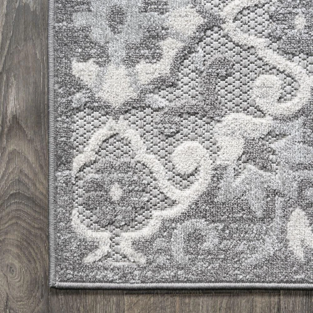 JONATHAN Y Lucena Modern Medallion High-Low Indoor/Outdoor Area Rug 3