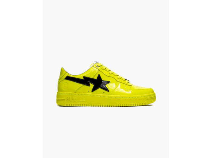 A Bathing Ape A Bathing Ape Bapesta #2 Yellow Patent 2024