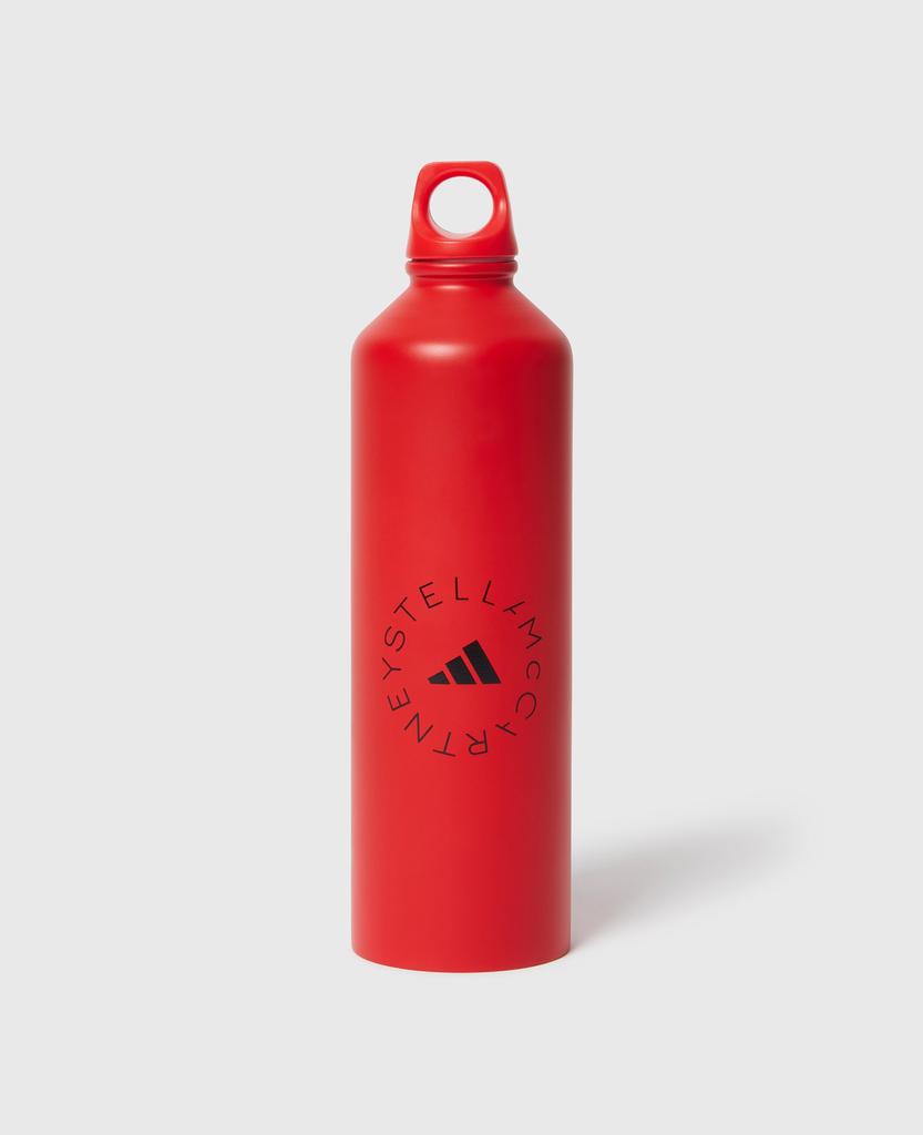 Stella McCartney Stella McCartney - Logo Steel Water Bottle, Woman, Active Red