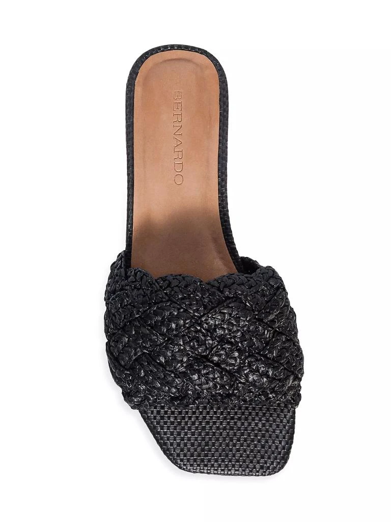 Bernardo Pixie Raffia Woven Sandals 3