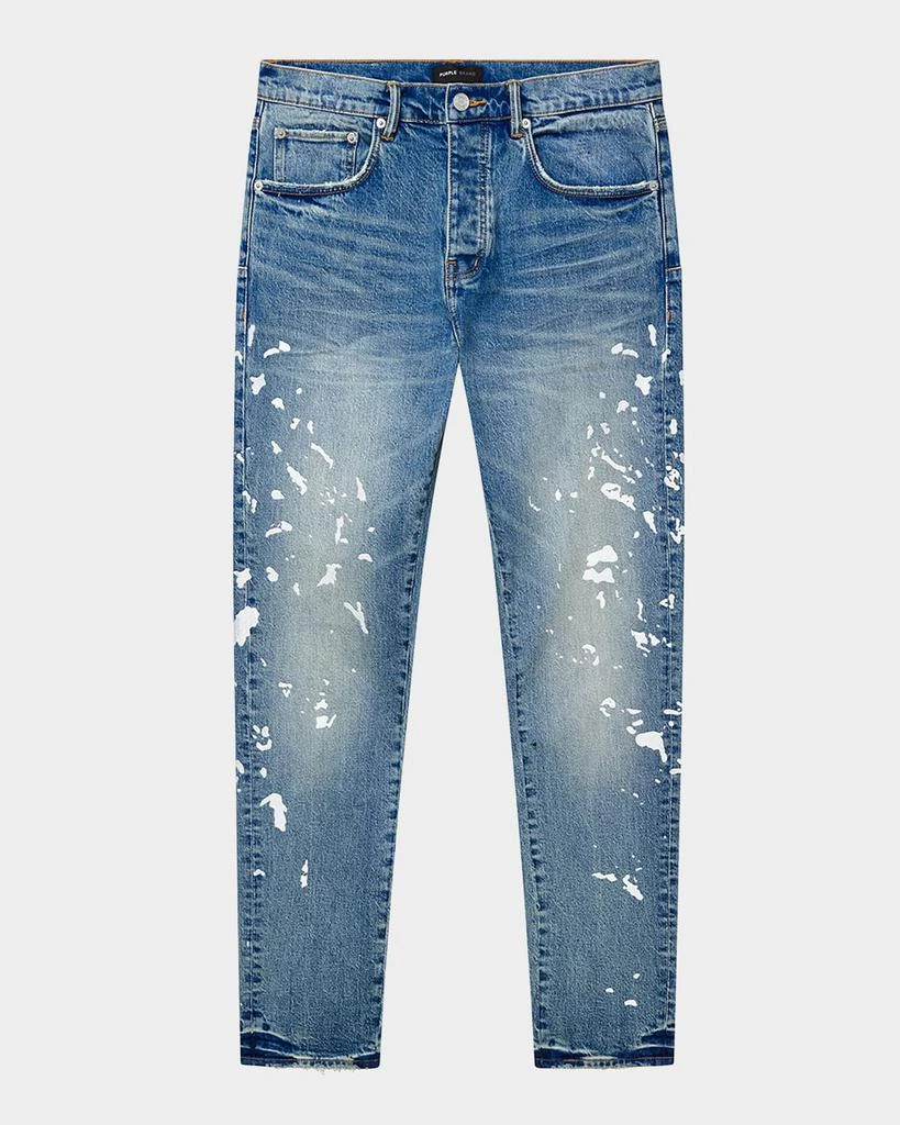 PURPLE Men's Manganese Paint Jeans 1