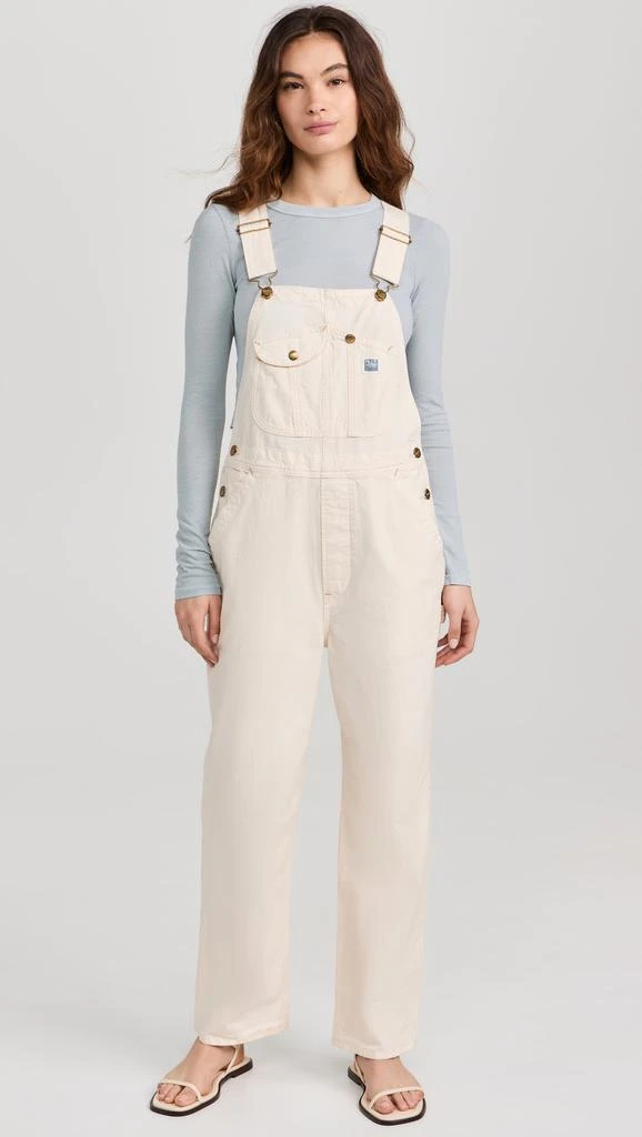Ralph Lauren Rigid Denim Overalls 7