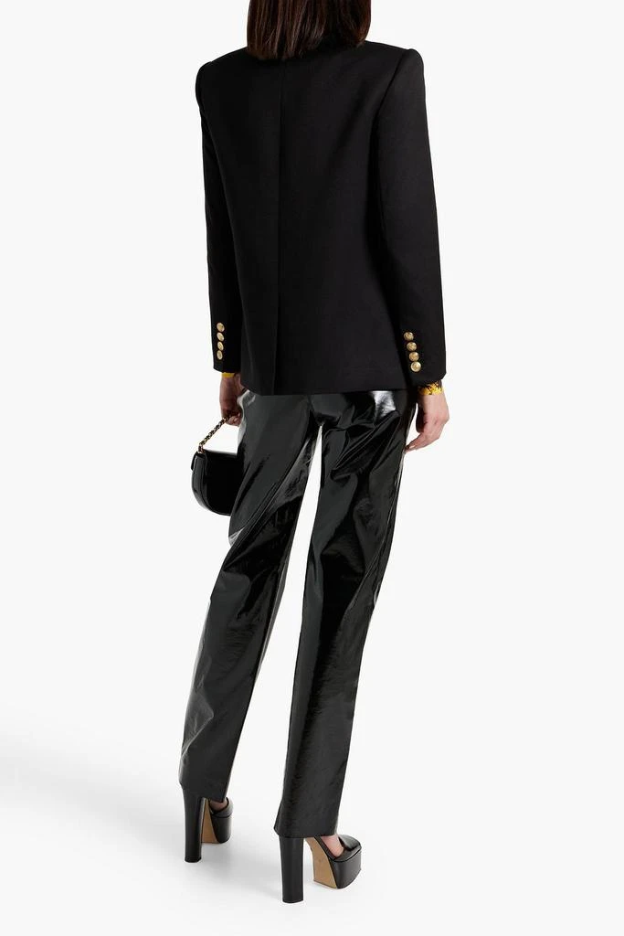 ALICE + OLIVIA Anthony double-breasted crepe blazer 3