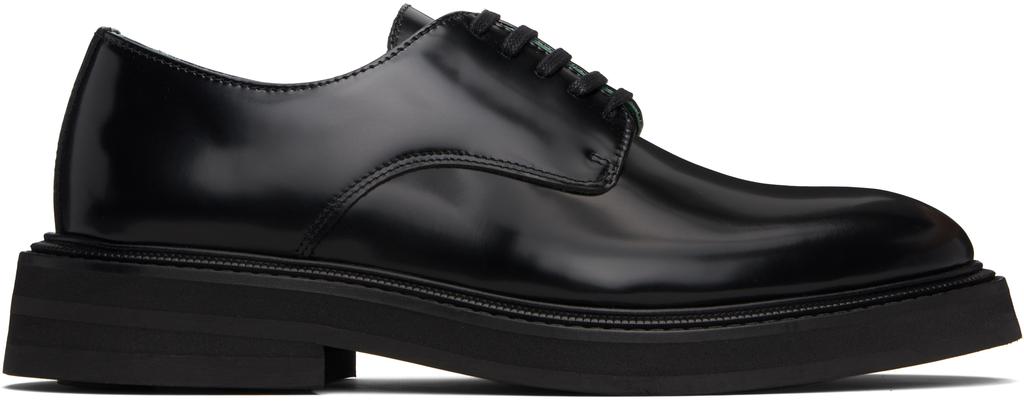 靴 Dr. Martens DURROW 5 Dr. Martens Durrow Dress Shoes - Black | Editorialist