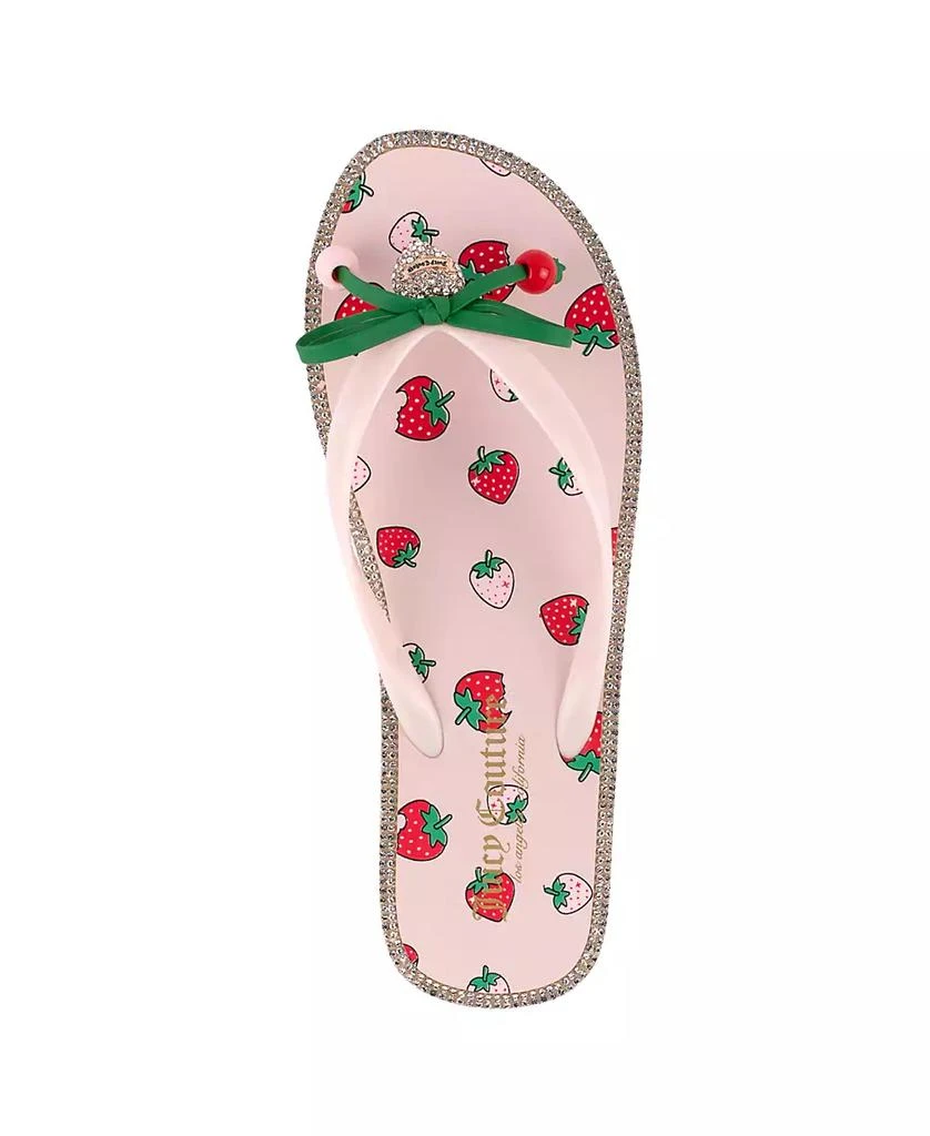 Juicy Couture Women's Slurpy Fruity Flip Flops 4