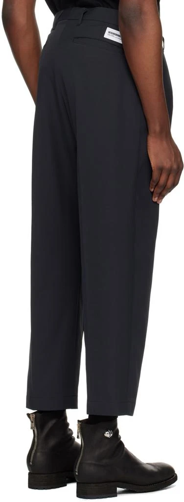 NEIGHBORHOOD Black Tuck Trousers 3