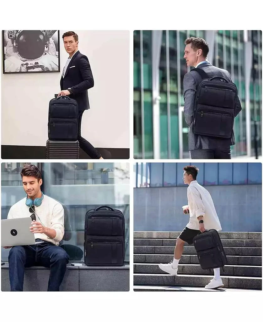 Urbanmax 15.6 Inch Waterproof Laptop Backpack - Lightweight Business/School/Travel Bag for Men & Women 2