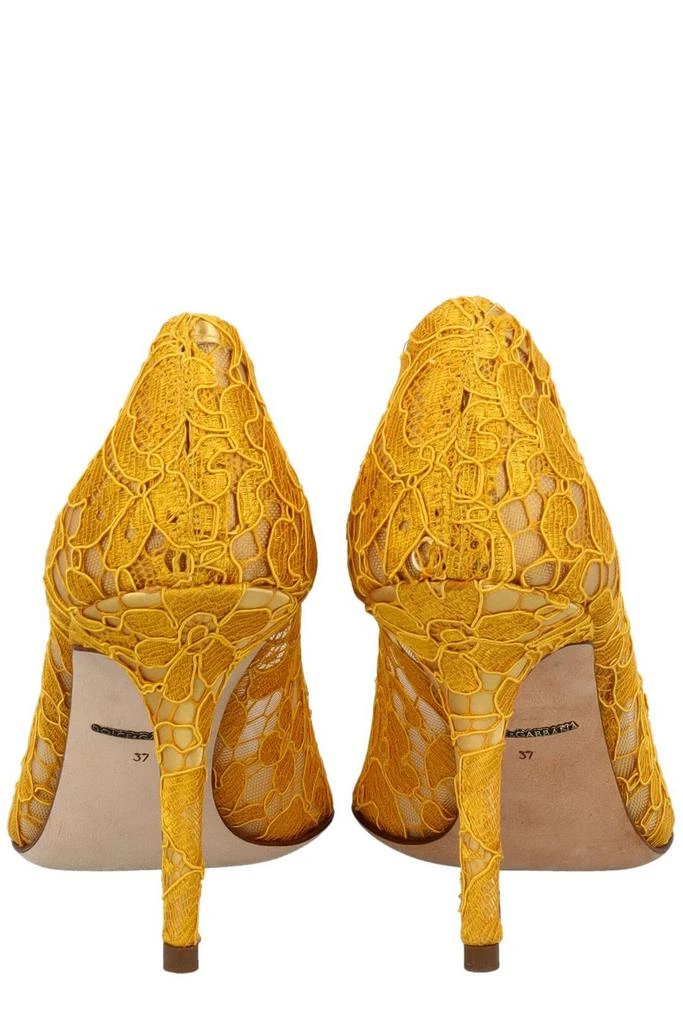 Dolce 
Gabbana Dolce 
Gabbana Taormina Lace Embellished Pumps 4