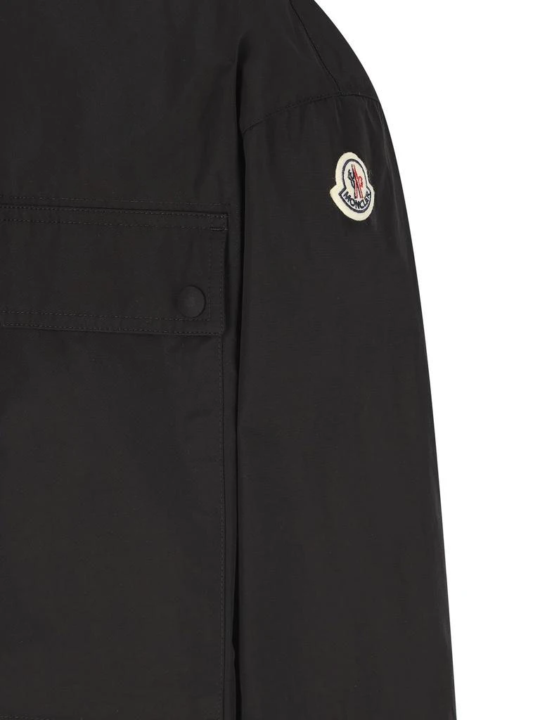 Moncler Moncler Logo Patch Zip-Up Jacket 3