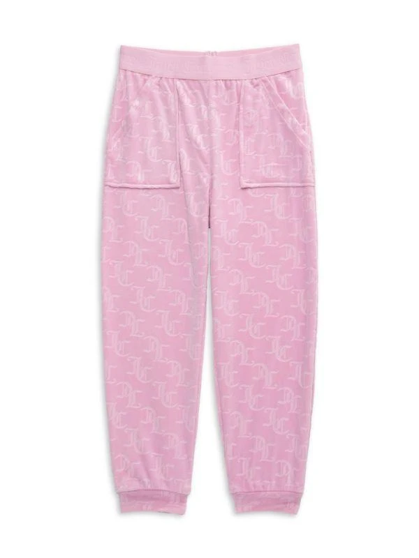 Juicy Couture Little Girl's & Girl's 2-Piece Print Hoodie & Joggers Set 3