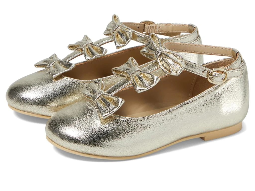 Janie and Jack Crackle Bow Flats (Toddler/Little Kid/Big Kid) 1