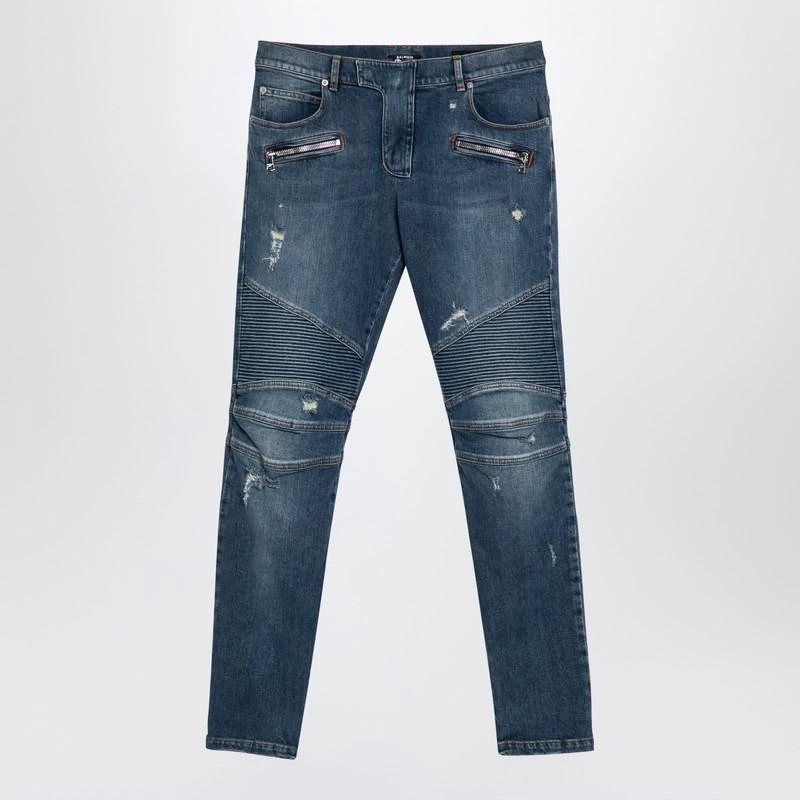 Balmain Balmain Denim Biker Jeans 1