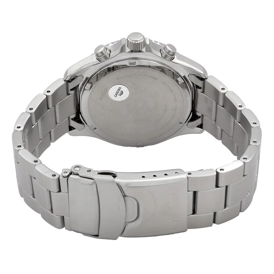 Orient Star Sports Solar Powered Chronograph White Dial Men's Watch RA-TX0203S10B 3
