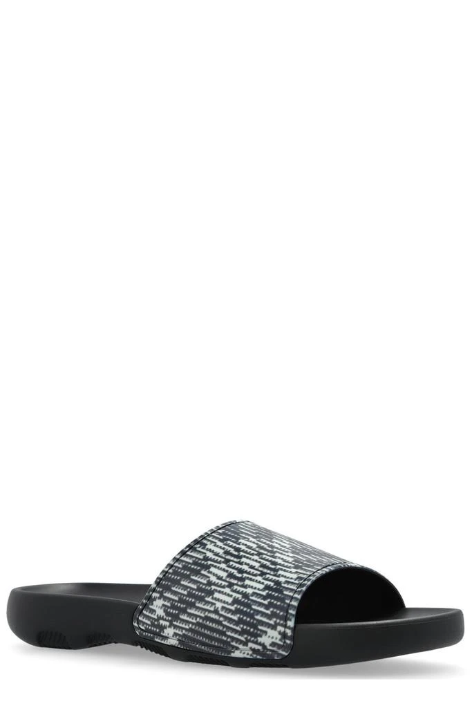 Burberry Burberry Dive Checked Slip-On Slides 2