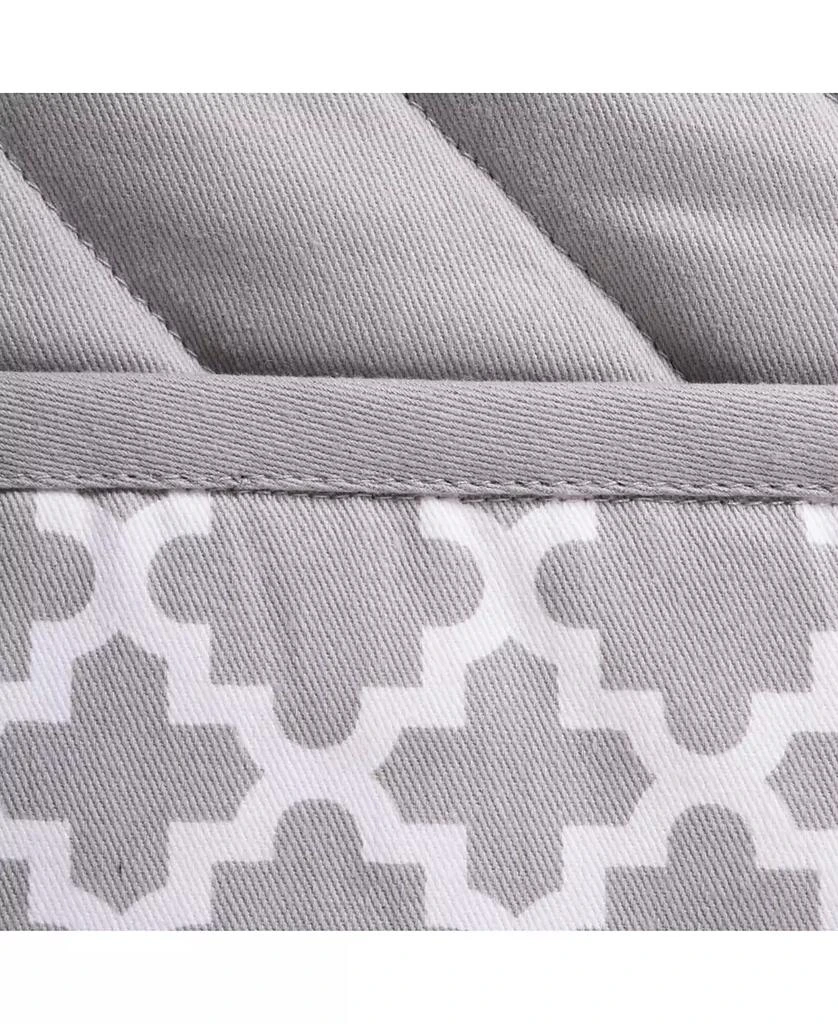 Design Imports Lattice Oven Mitt Potholder Set 7