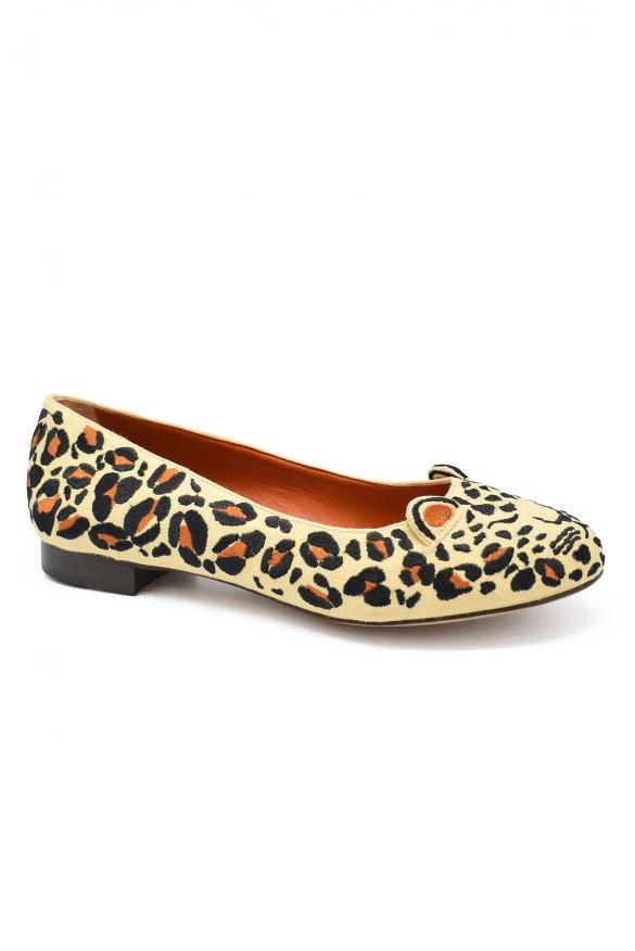 Charlotte Olympia Capri Cats ballet flats