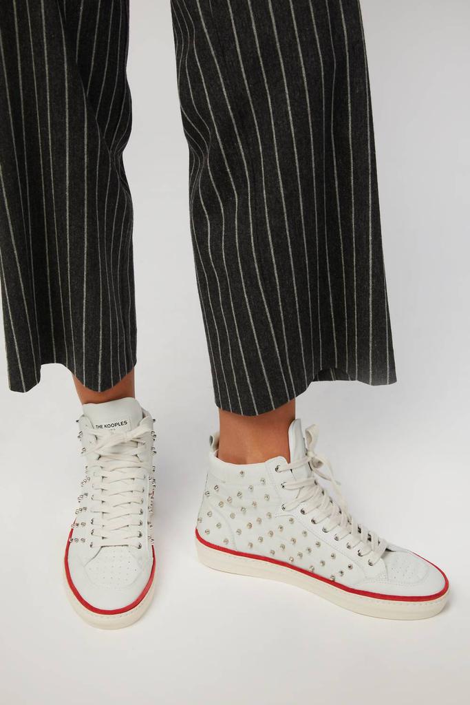 The Kooples STUDDED LEATHER SNEAKER