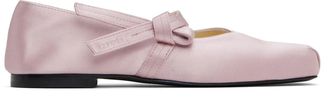 Kenzo Pink Kenzo Paris 'KENZO Oki' Ballerina Flats 1