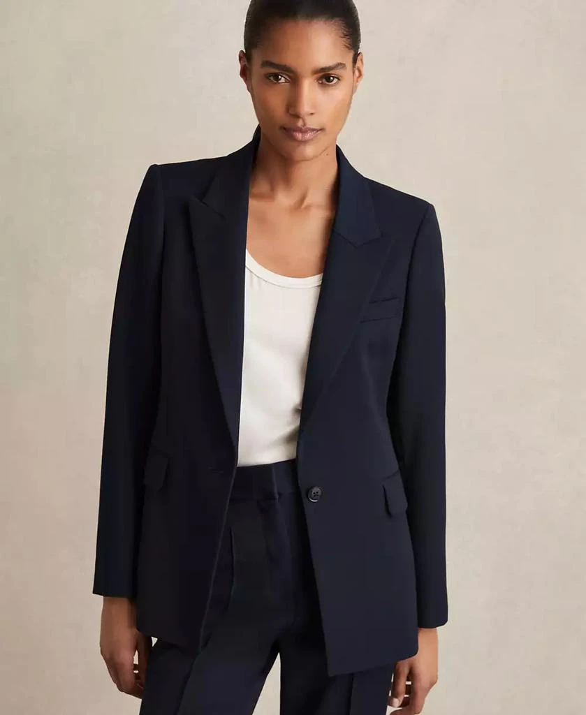 REISS Women's Gabi Tailored Single-Breasted Suit Blazer 2