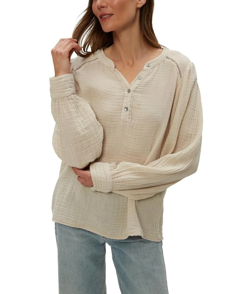 Michael Stars Kacey Peasant Top 1