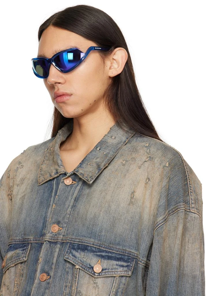 Balenciaga Blue Side Xpander Sunglasses 4