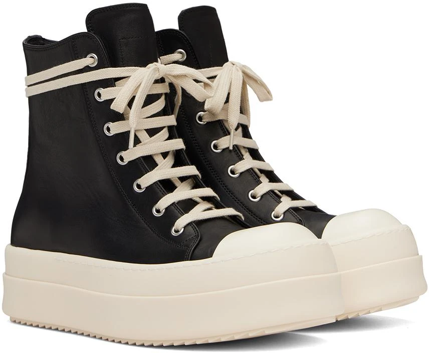 Rick Owens Black Porterville Mega Bumper Sneakers 4