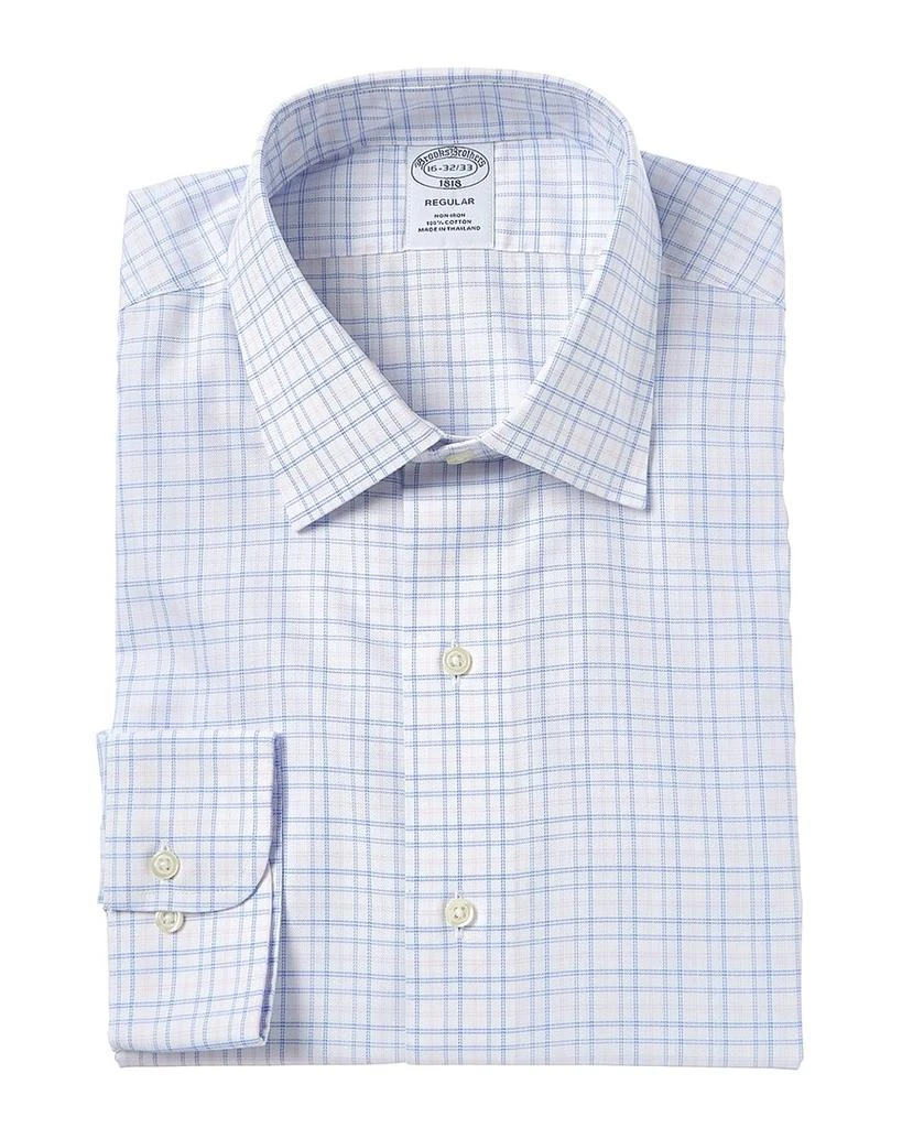 Brooks Brothers Regular Fit Dress Shirt - Blue - US 16.5 34/35 Brooks Brothers Regular Fit Dress Shirt - Blue - US 16.5 34/35