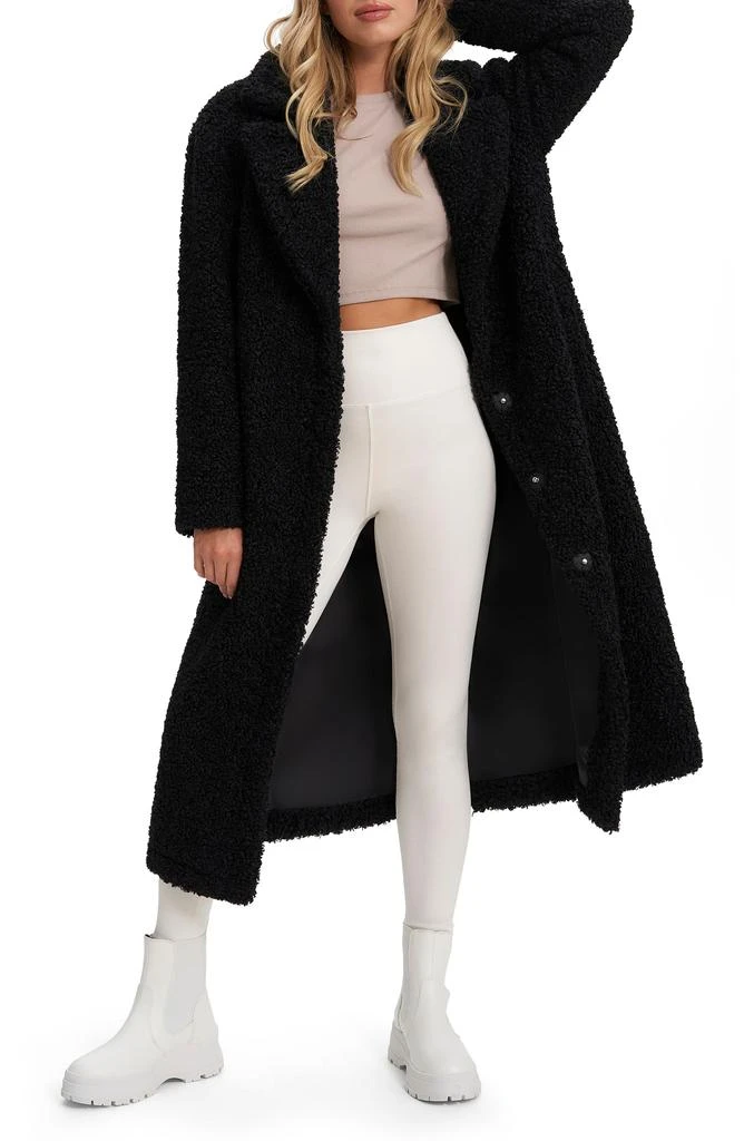 NOIZE Franny Faux Shearling Coat 5
