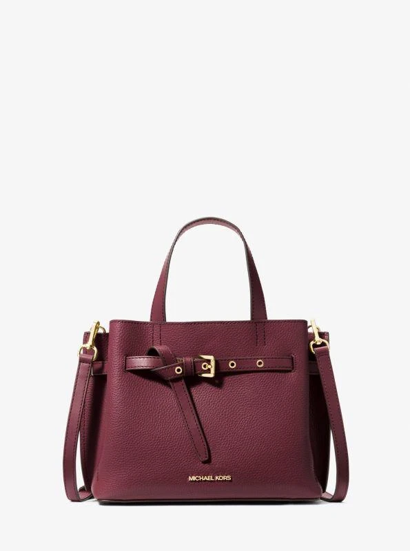 michael_kors Emilia Small Pebbled Leather Satchel 1