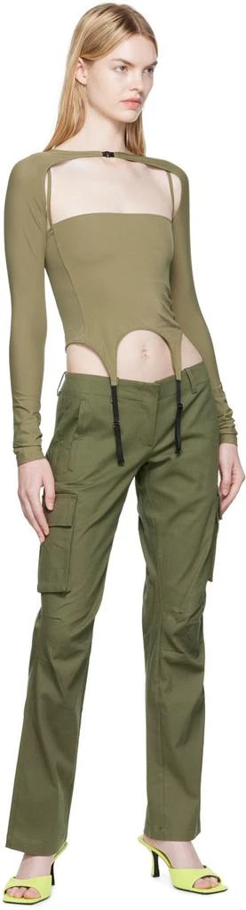 Miaou Green Raven Trousers 4