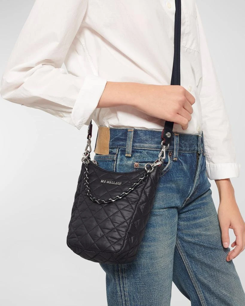 MZ Wallace Crosby Quilted Nylon Top-Handle Bag 2