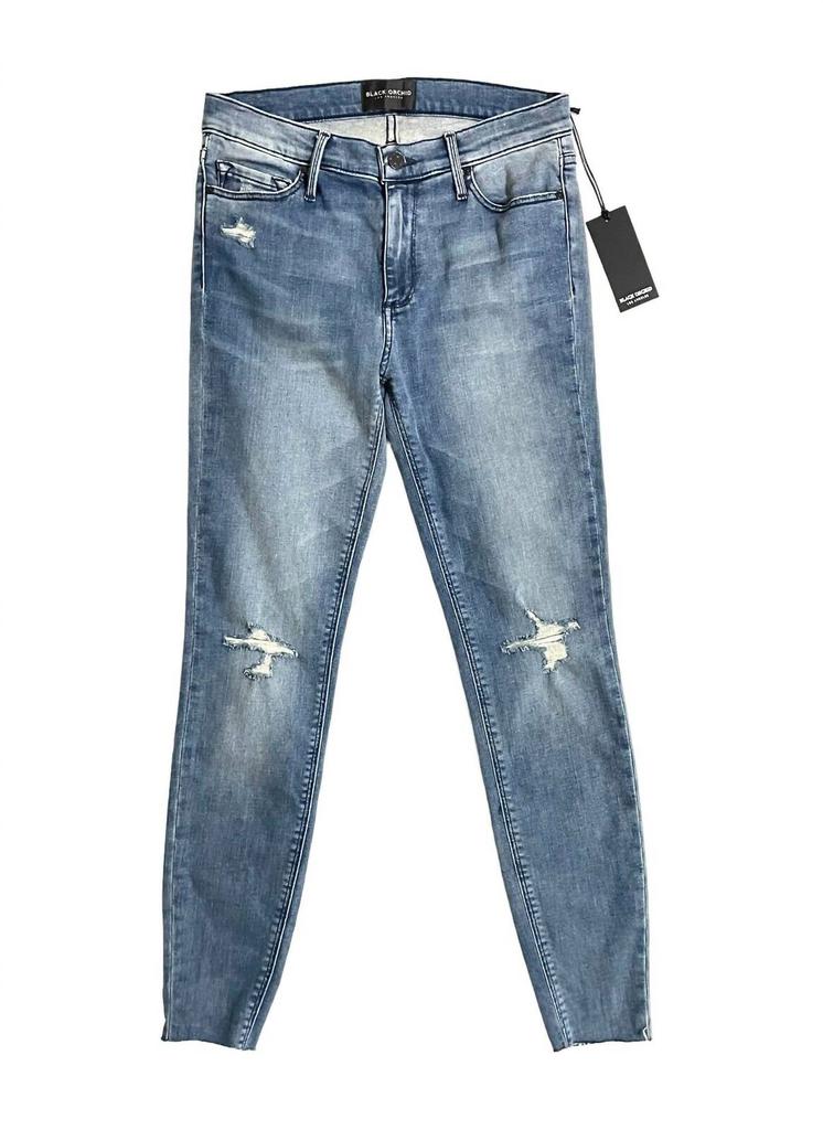 Black Orchid Black Orchid - Women's Noah Ankle Fray Jeans
