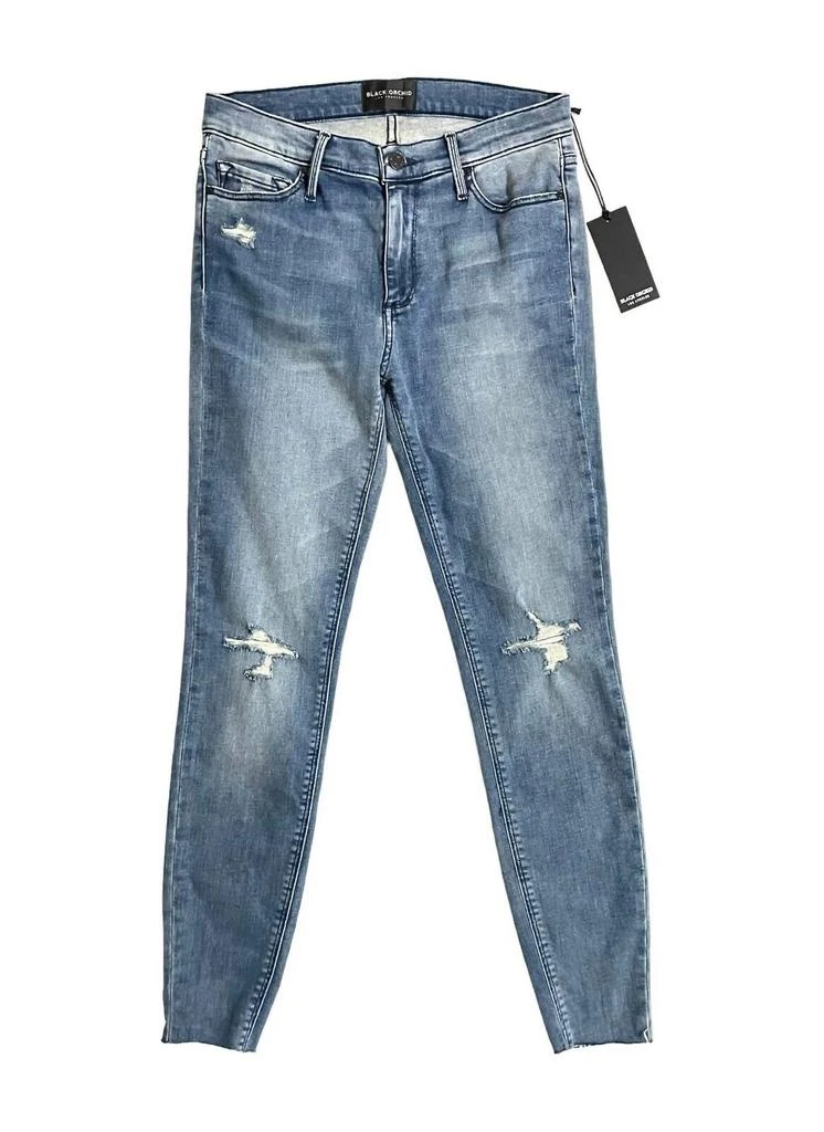 Black Orchid Black Orchid - Women's Noah Ankle Fray Jeans 1